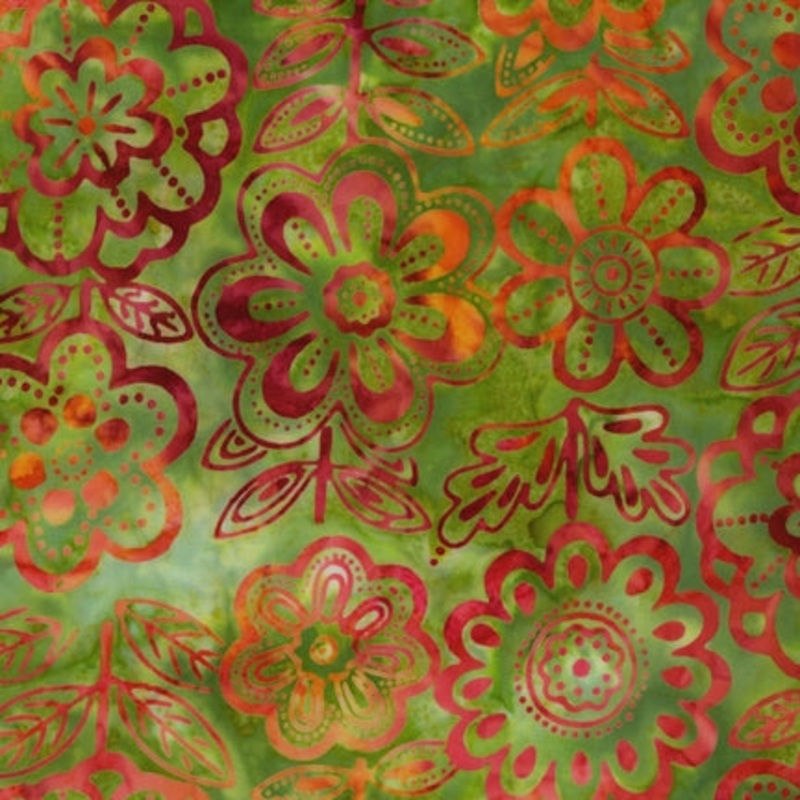 Tango 2 Batiks Green – (1)