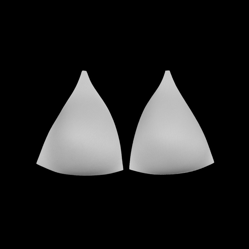 White Triangle Bra Cup – Size 06