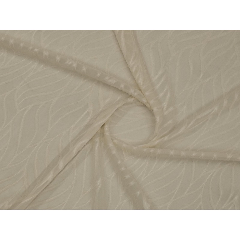 150cm Poly Chiffon Jacquard Fabric DR2447-1 DR2447-1
