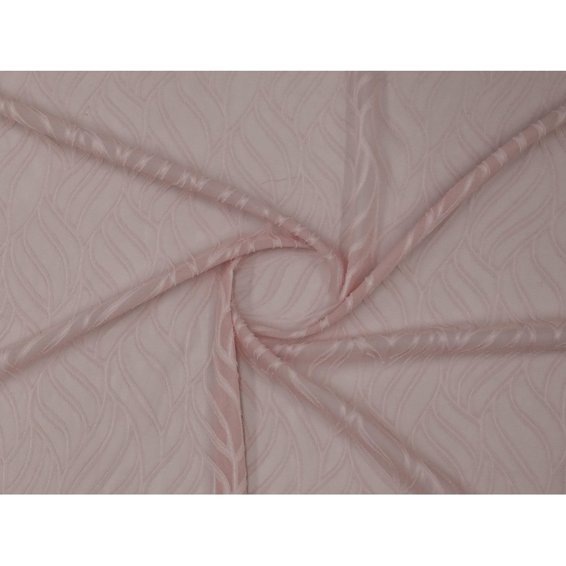 150cm Poly Chiffon Jacquard Fabric DR2447-2 DR2447-2