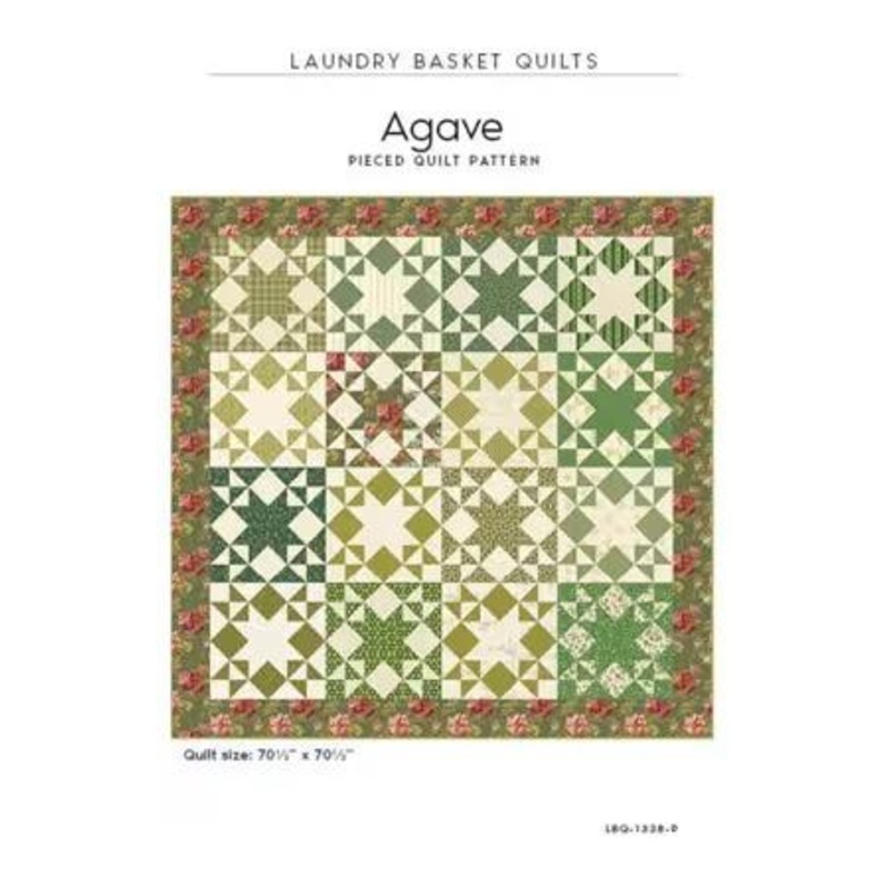 Agave – LBQ-1338-P – Laundry Basket Quilts – 70″ x 70″