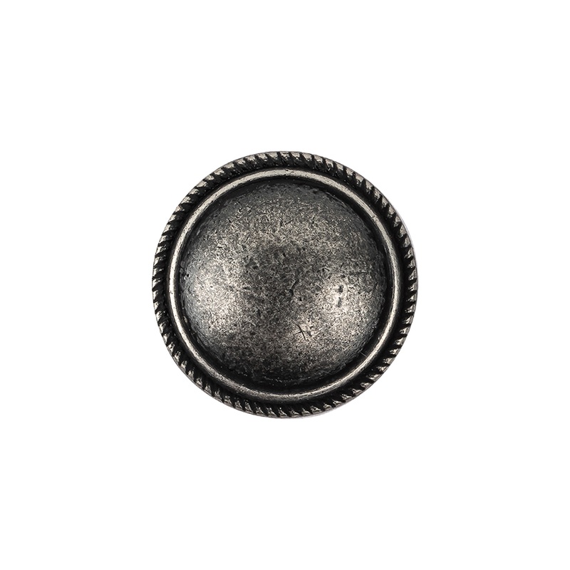 Antique Iron Button – 32L/20mm