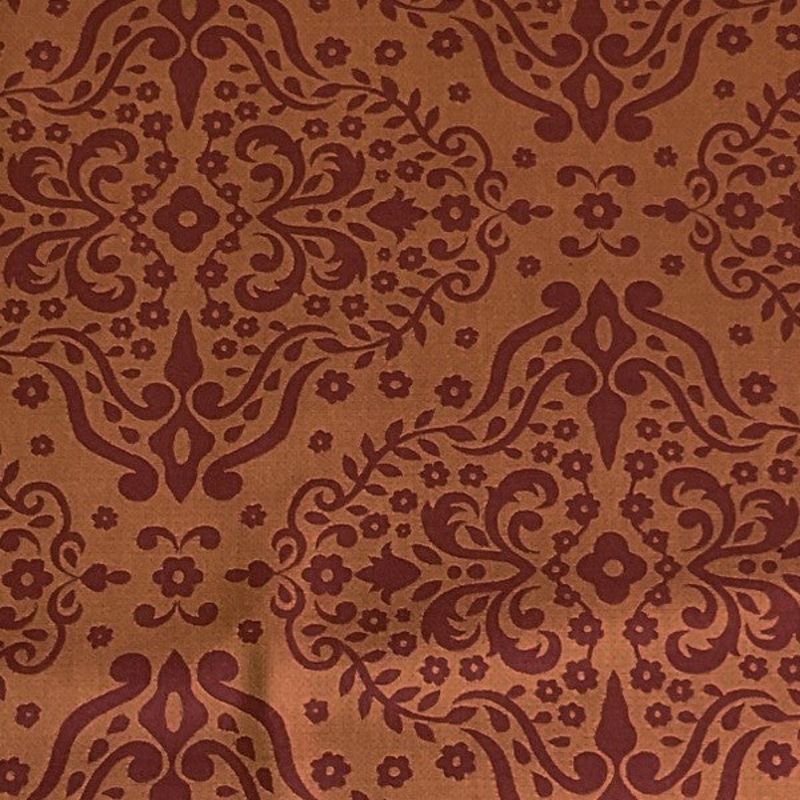 Burch Fabric Milas Red & Gold Upholstery Fabric Order Product