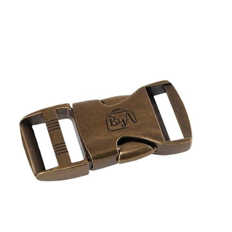Hardware 1″ Side Release Buckle Antique Brass