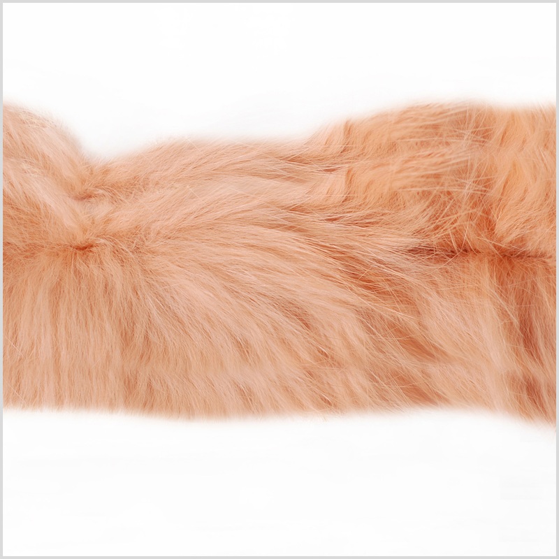 Orange Fur Trim