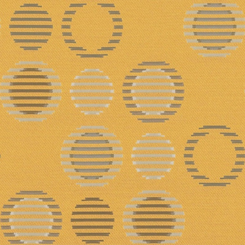 Remnant of Arc-Com Cirque Sunflower Yellow Upholstery Fabric Order Product 1