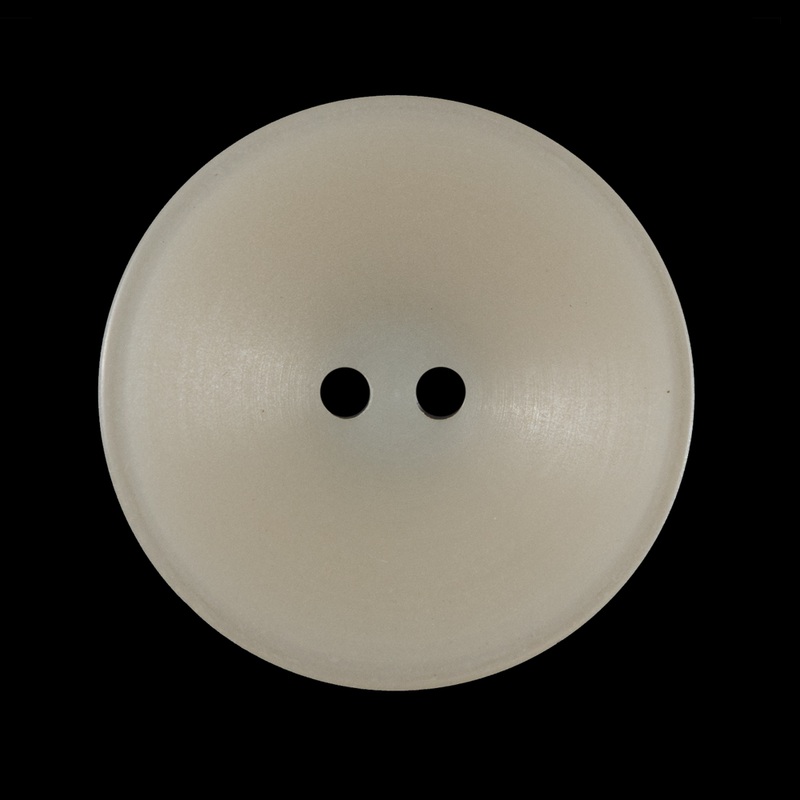 Beige Plastic 2-Hole Button – 48L/30.5mm