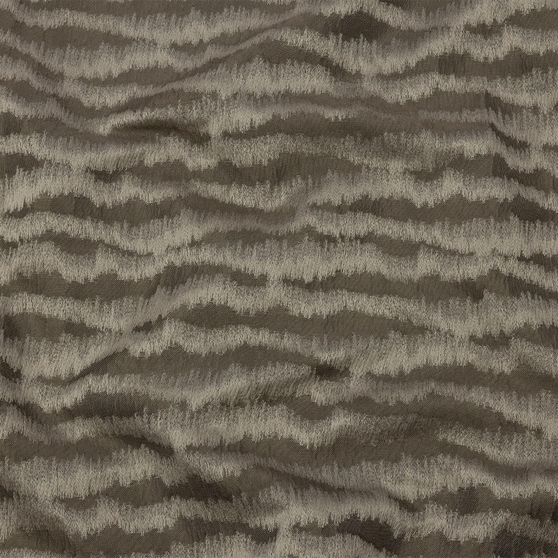 Drapery Jacquard – Truffle Abstract Stripes – British Imported