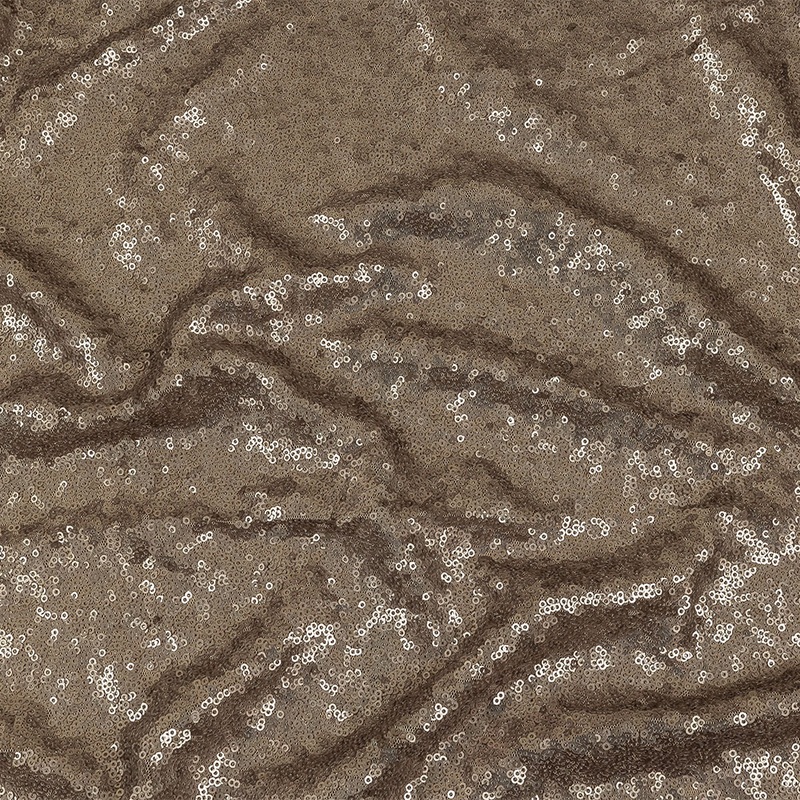 Mesh with Baby Sequins – Sand – Mariah Collection
