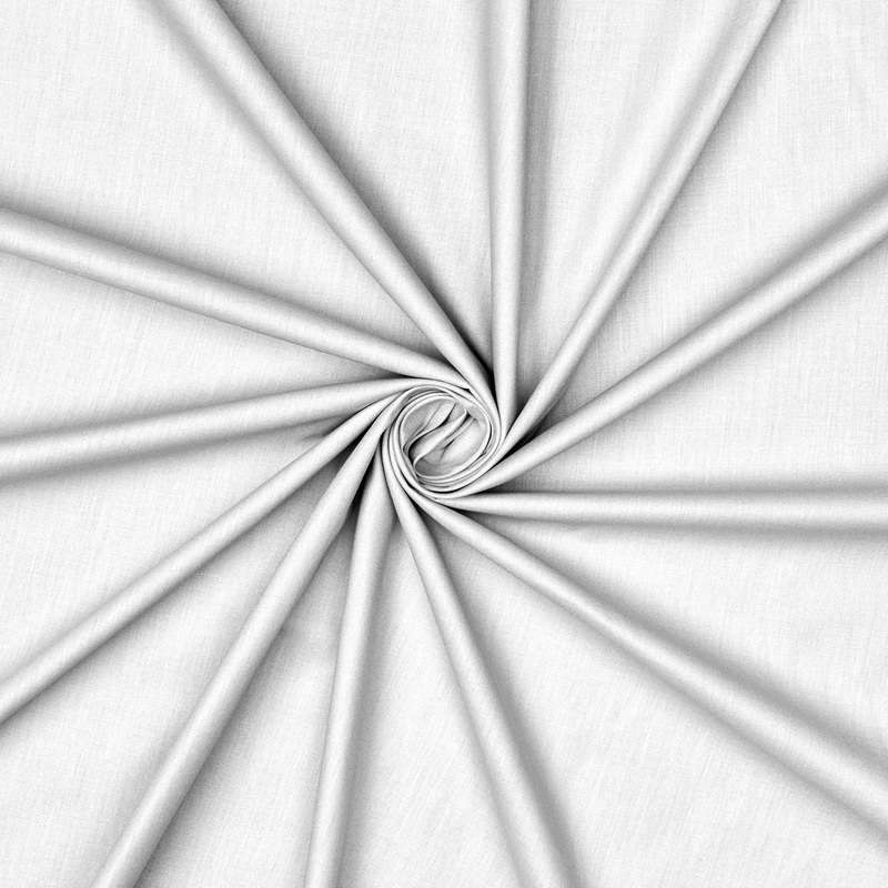 Poly Cotton Sheeting 240cm White Per Met