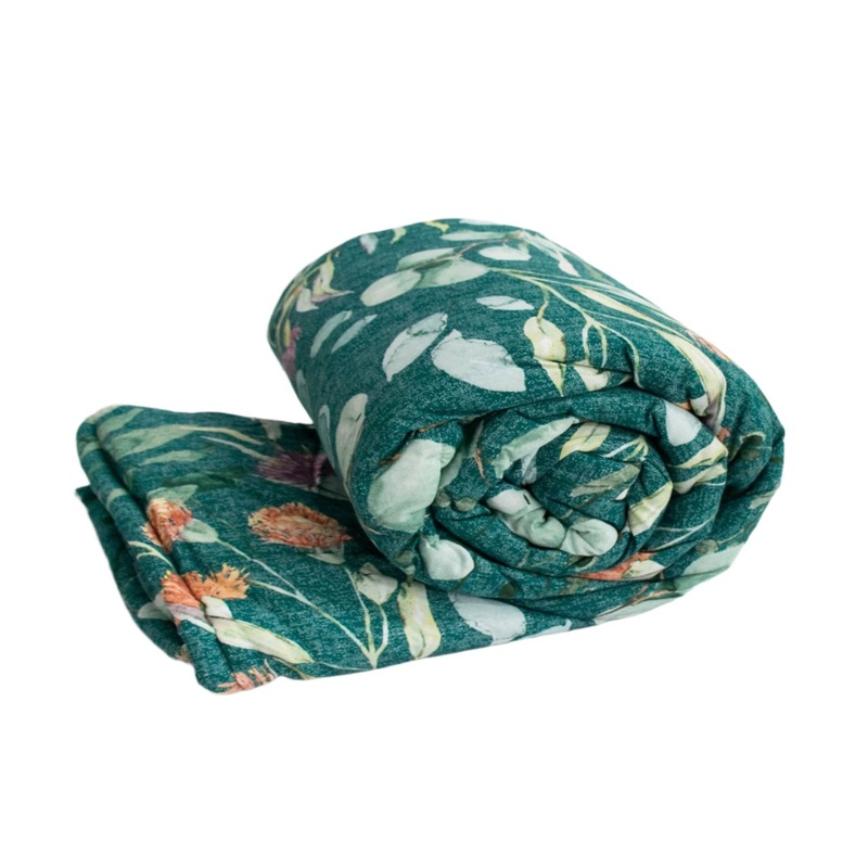 Polycotton Comforter Eucalyptus Double