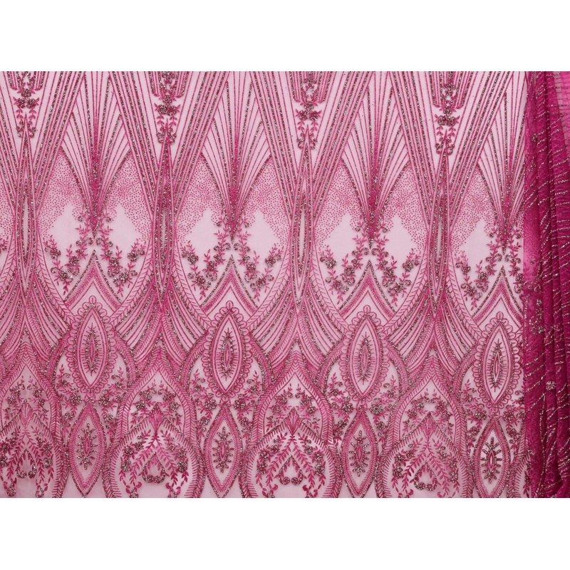 130cm Trendy Crystal Stone Glitter Tulle BF688-2 BF688-2