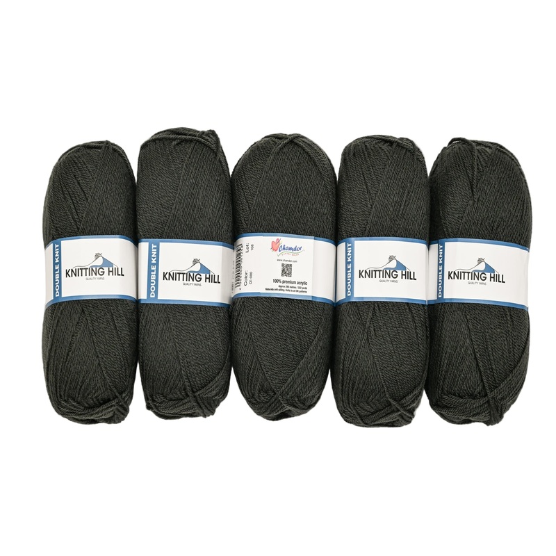 5pc 100G Knitting Hill Double Knit 2000000001265