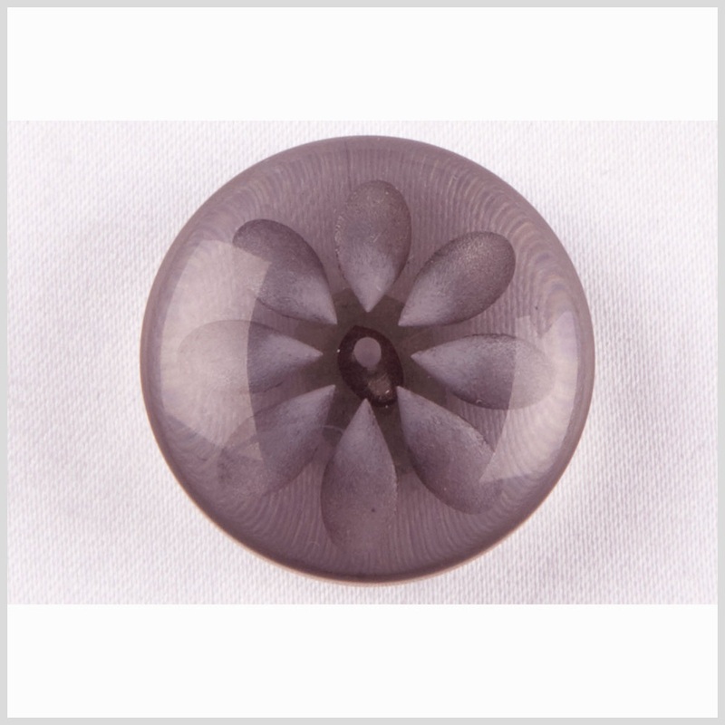 Black Plastic Button – 32L/20mm