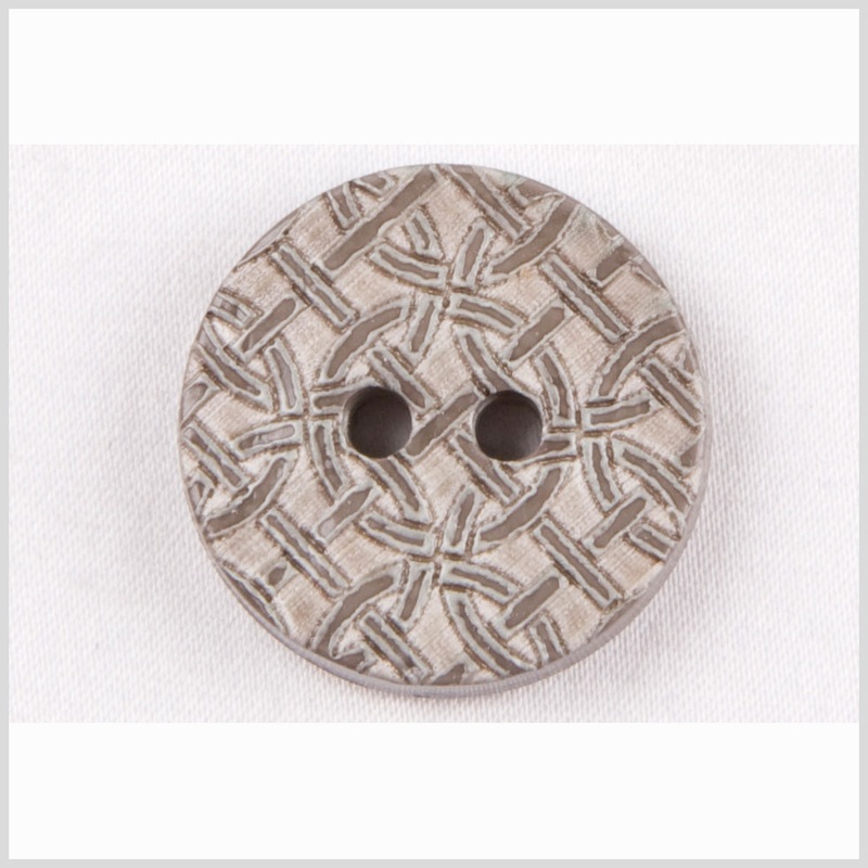 Gray Celtic Plastic Button – 36L/23mm