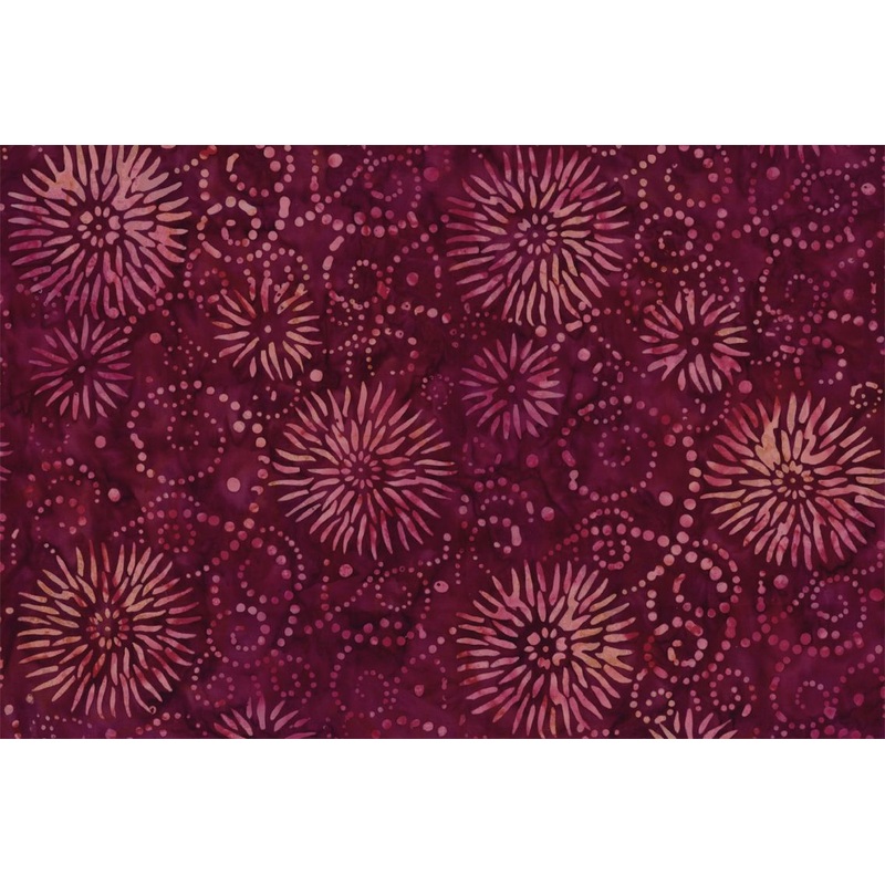 Batiks Dark Magenta