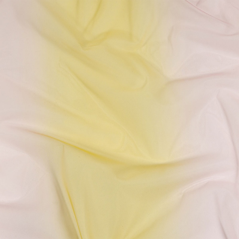 Ombre Stripes Shadow Tulle – Pink and Yellow