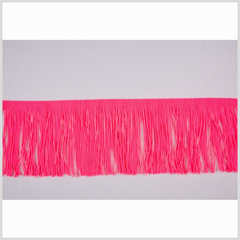 Pink Glo Chainette Fringe – 4″