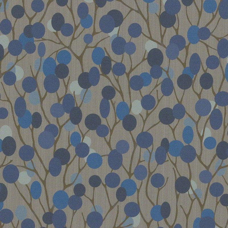 Remnant of CF Stinson Natural World Sapphire Upholstery Fabric Order Product 1
