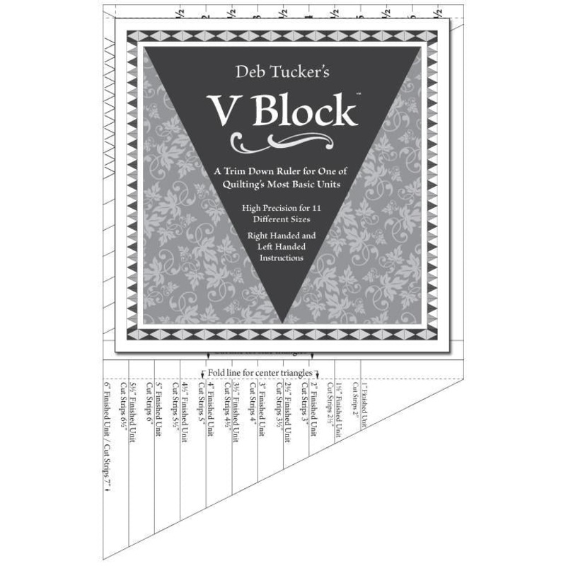 V Block Ruler by Studio 180