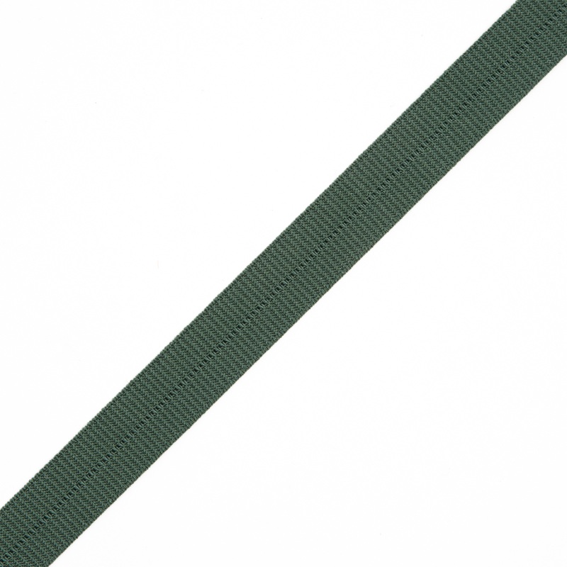 Green Stretch Fold Over Grosgrain – 0.625″