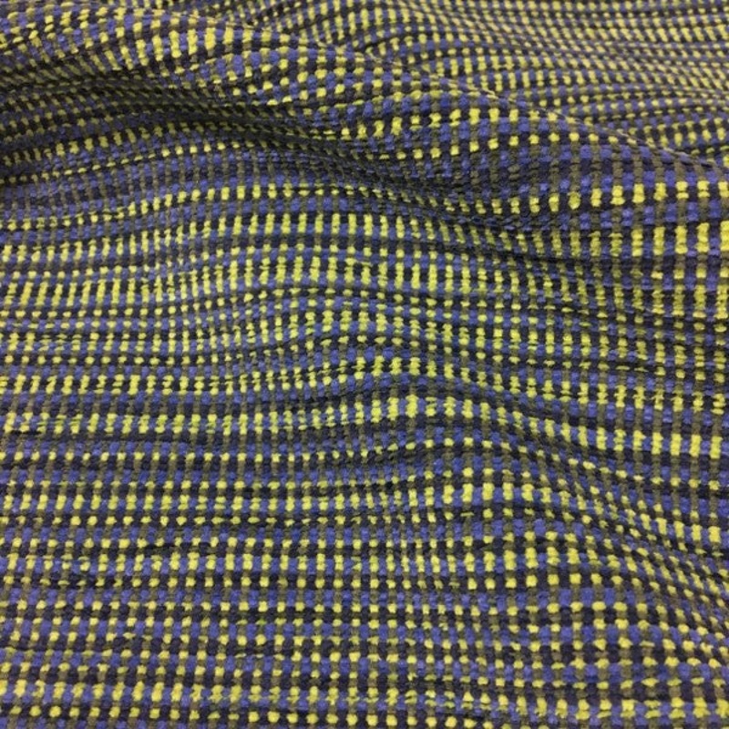 Pallas Athalie Inchworm Green Chenille Upholstery Fabric Order Product