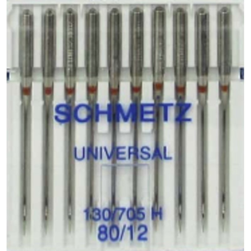 Schmetz Universal Machine Needle Size 12/80 – Package of 10