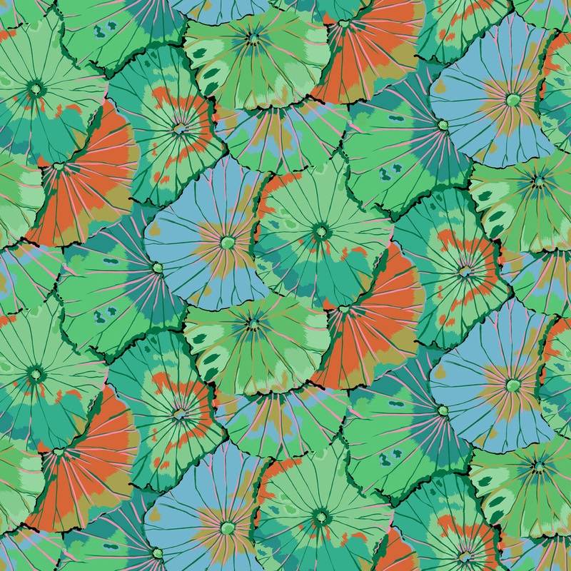August 2024 / Lotus Leaf in Emerald