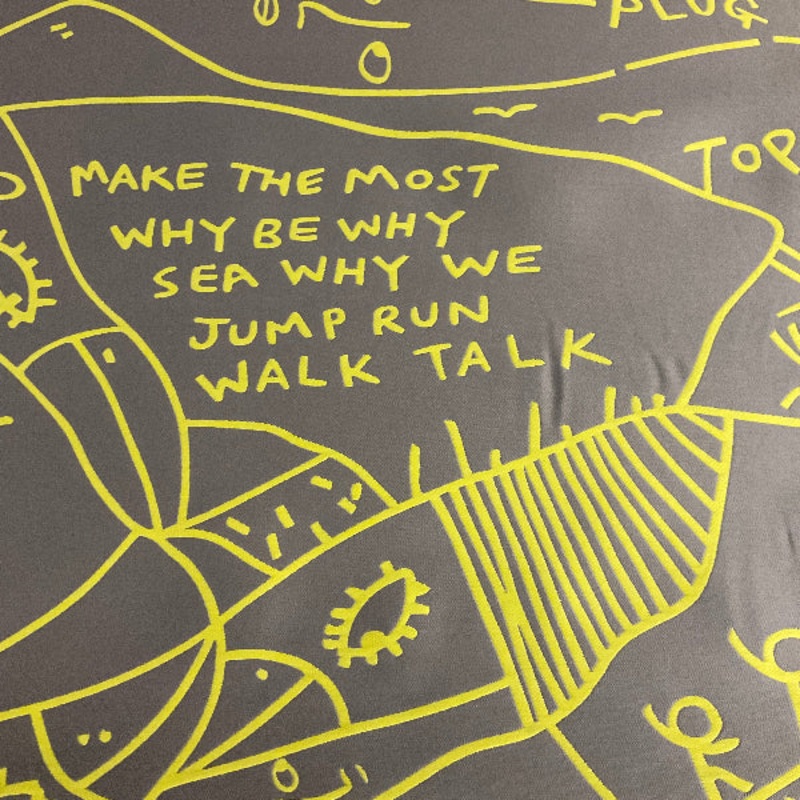 Momentum Well Well Well Grey Upholstery Fabric Order Product