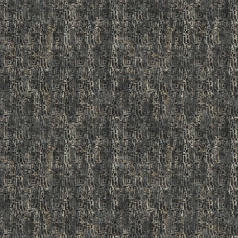 My Type / Letter Matrix in Charcoal
