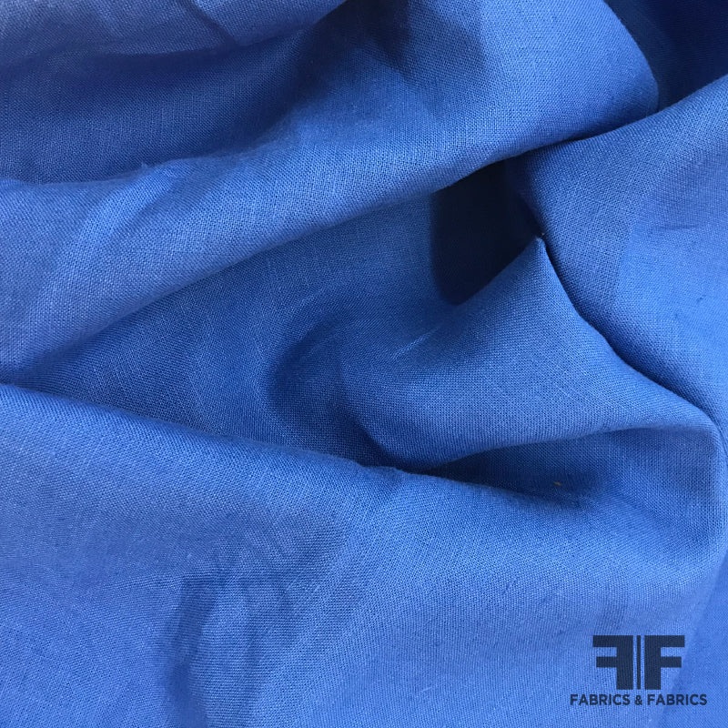 Solid Linen – Royal Blue Fabric by the Yard
