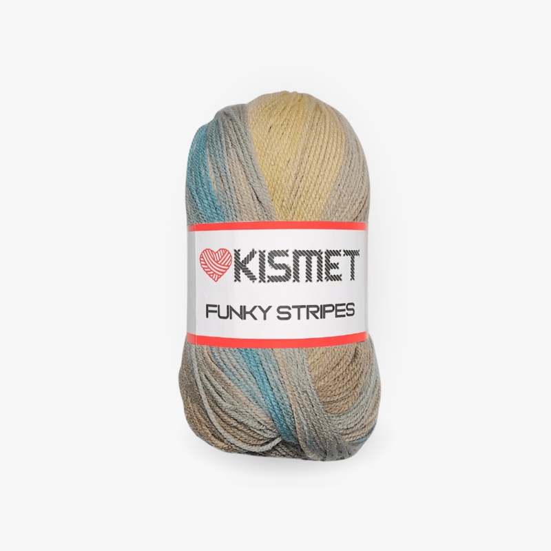 Wool Funky Stripe Beachfront