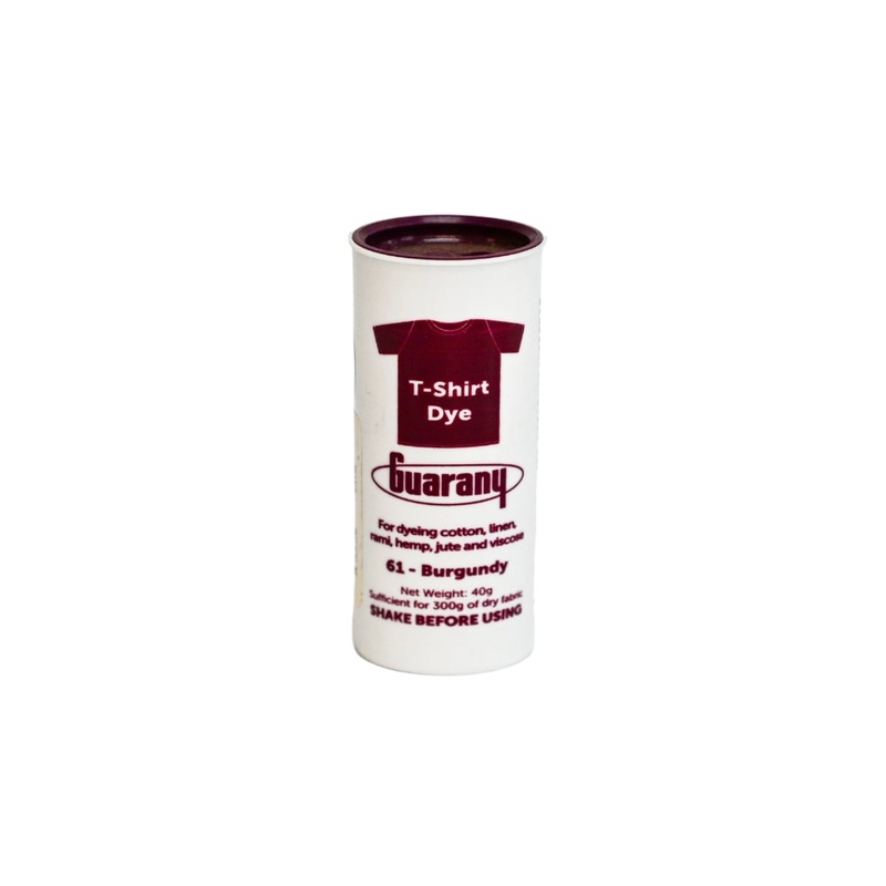 40g Guarany T-Shirt Dye Burgandy S04-GTSBU