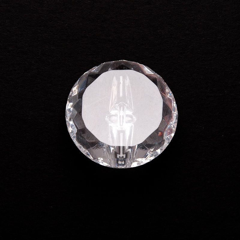 Crystal Glass Button – 40L/25.5mm