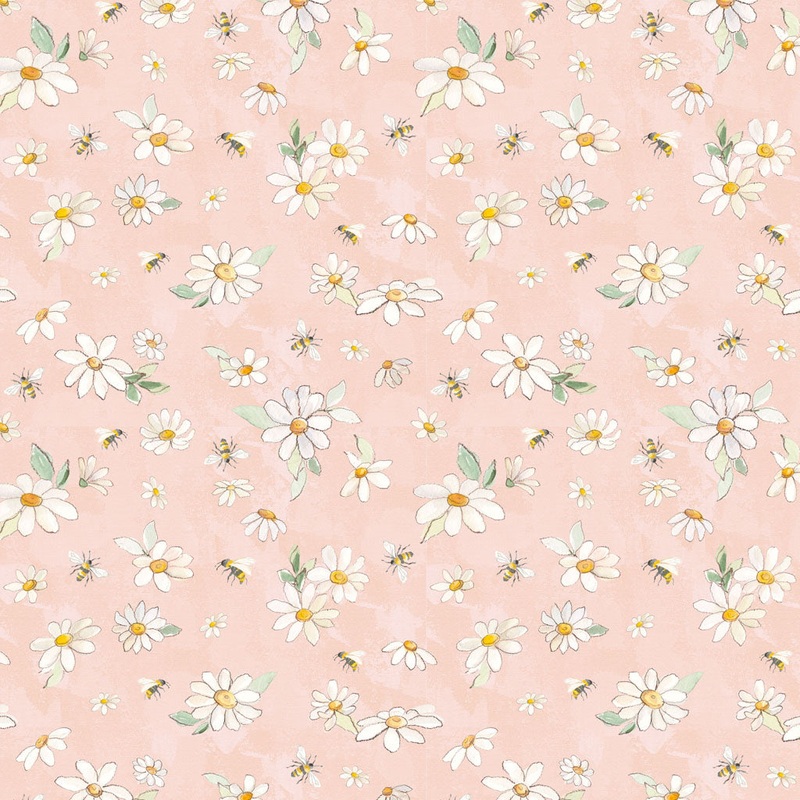 Daisy Field Y4395-38 Light Coral