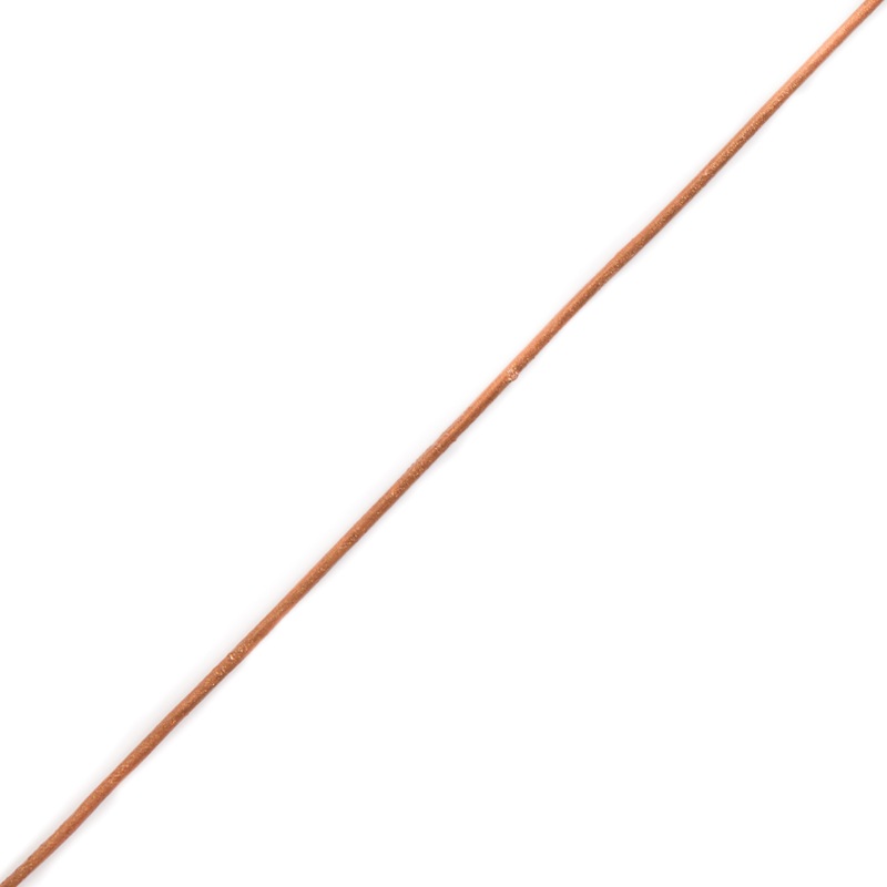 Metallic Bronze Leather Cord – 1mm