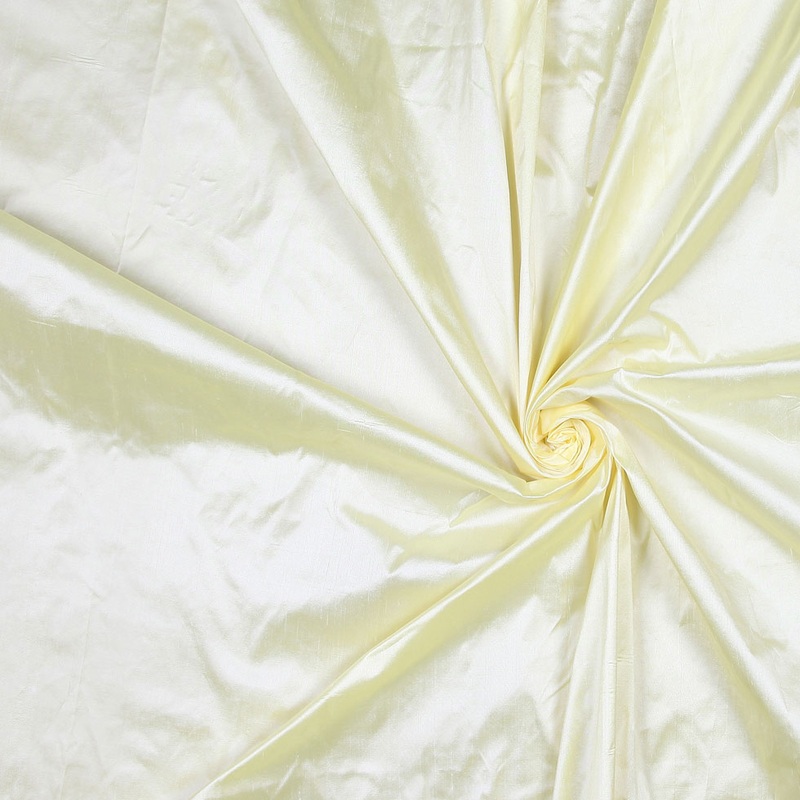 Silk Shantung – Iridescent Light Citra Green – Shantung Collection