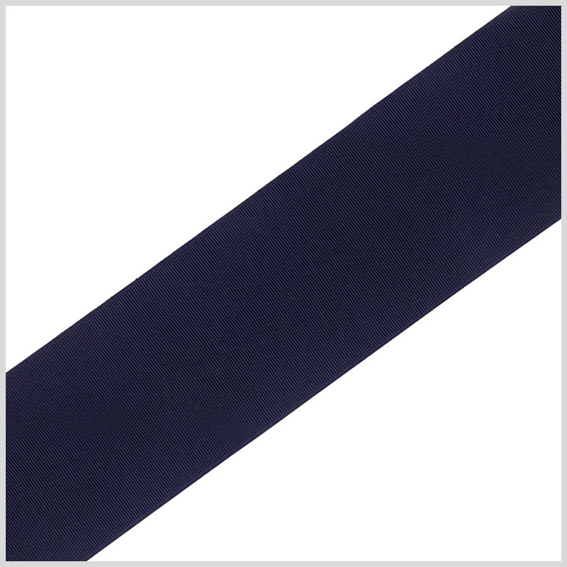 1/4″ Navy Solid Grosgrain Ribbon