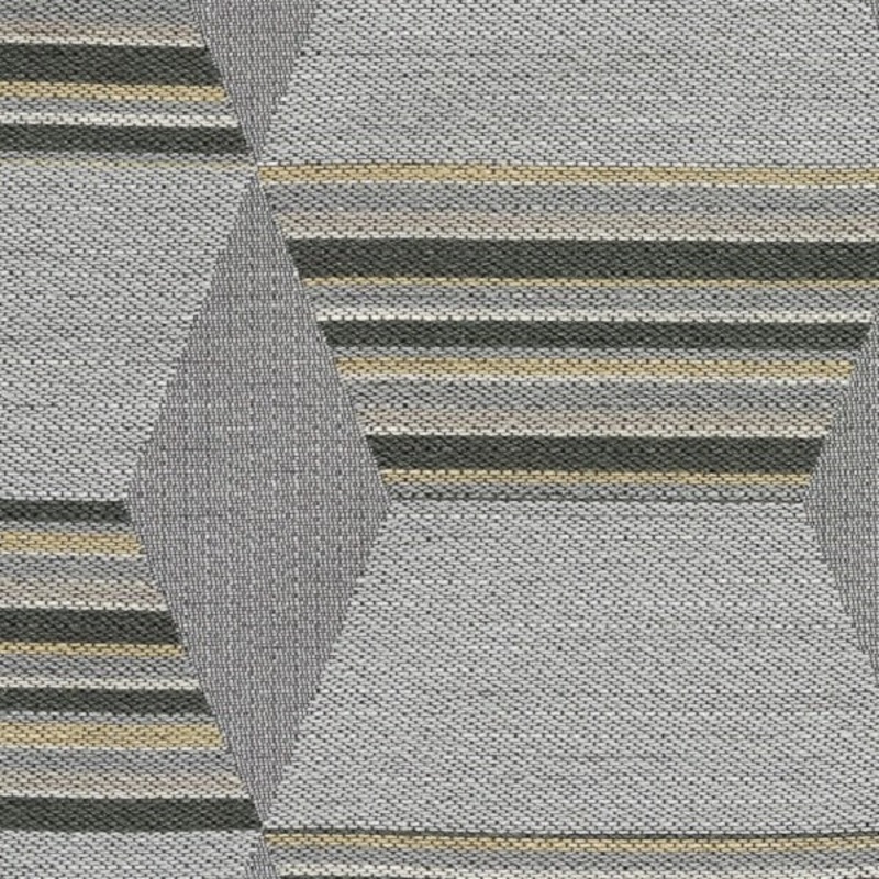 Designtex Hexstripe Medium Gray Geometric Design Blue Upholstery Fabric Order Product