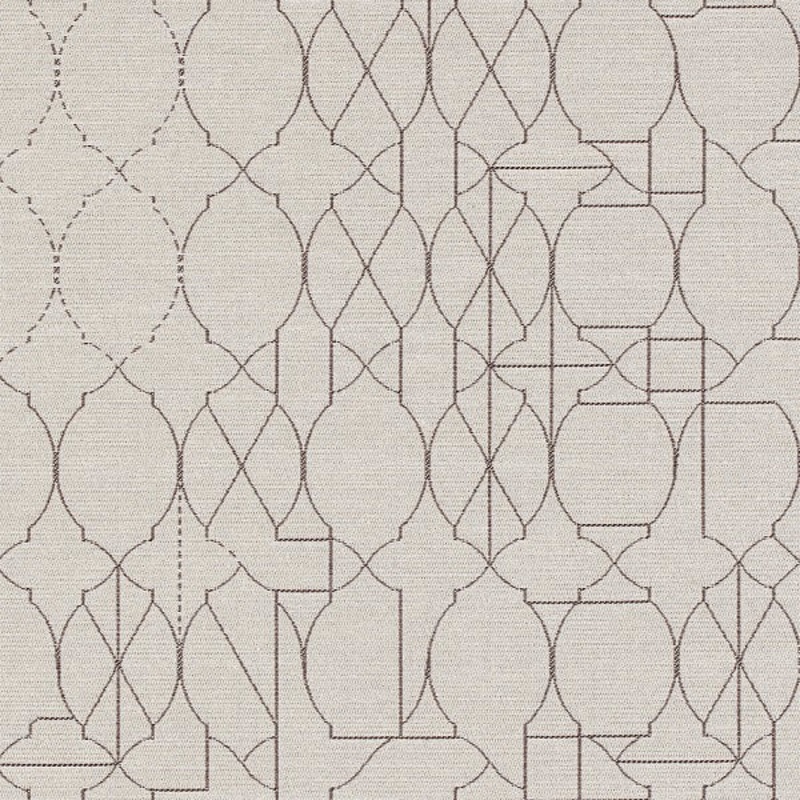 Maharam Vestige Plan Abstract Geometric Ogee White Upholstery Fabric Order Product