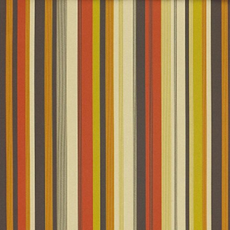 Momentum Fleet Miami Stripe Orange Upholstery Fabric Order Product