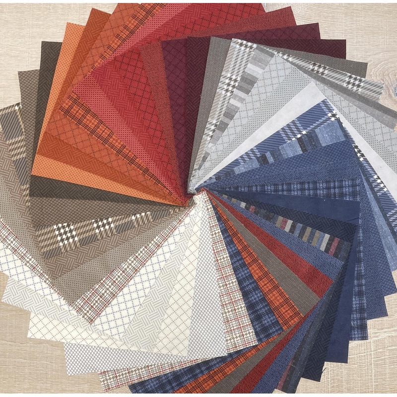 Prairie Gatherings Flannel – Layer Cake – 40 Pieces – 10″ x 10″ Each