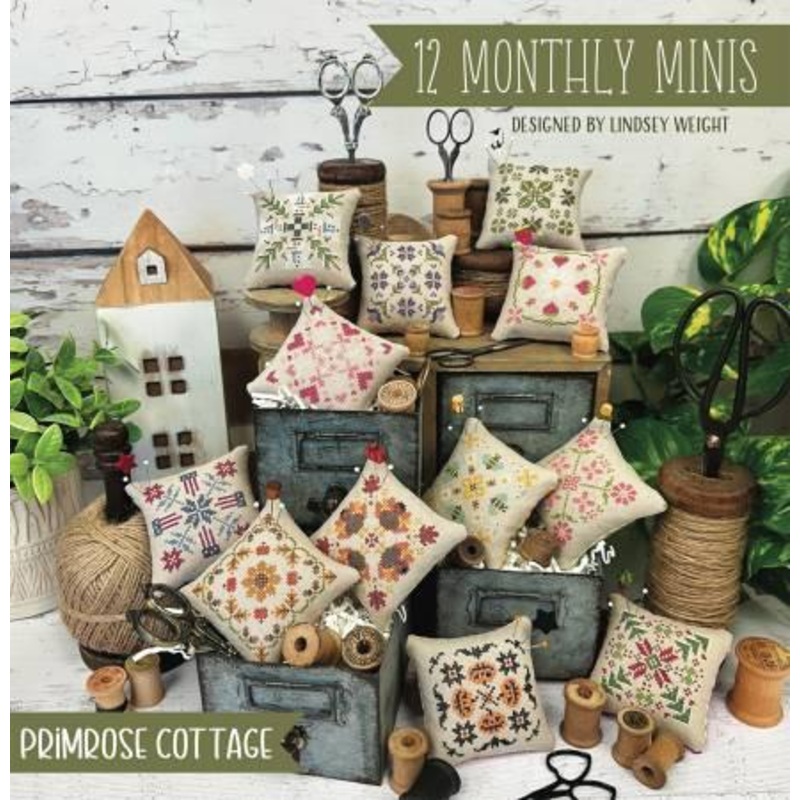 12 Monthly Minis by Primrose Cottage