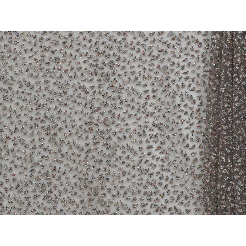 140cm Mila Glitter Stone Tulle BF756-8 BF756-8