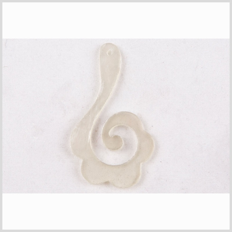 29mm x 50mm Natural Pearl Shell Pendant