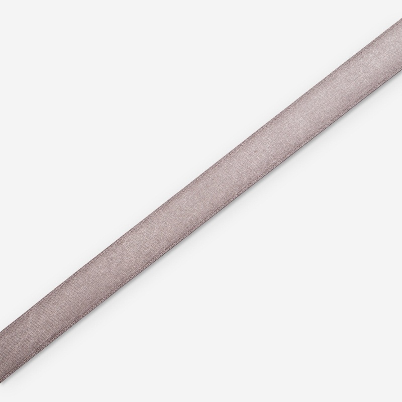 Satin Ribbon 10mm Dark Grey #3171 Per Meter