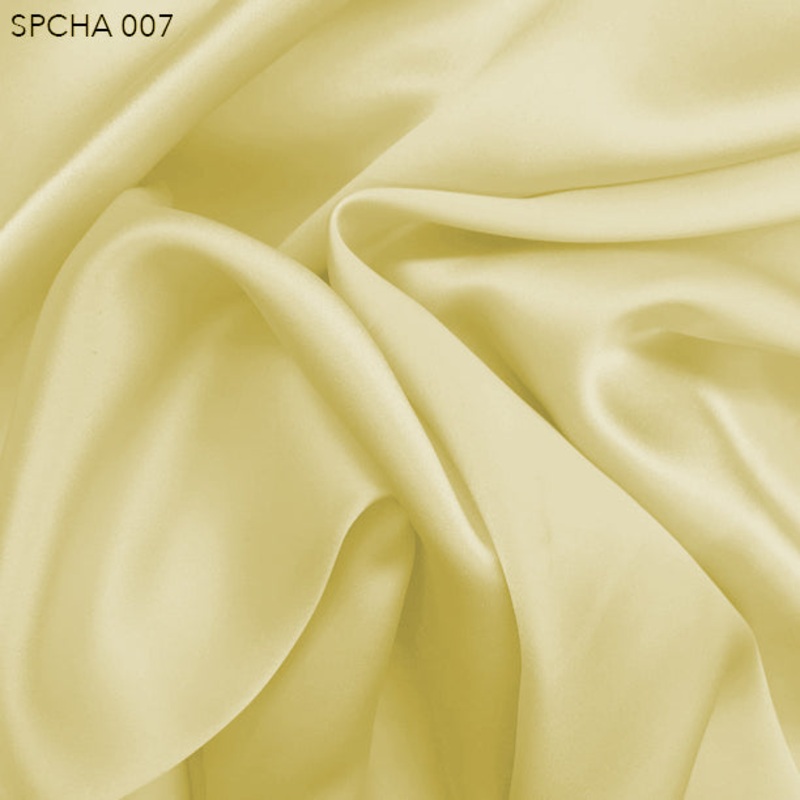 Silk Charmeuse – Icy Lemonade Fabric by the Yard