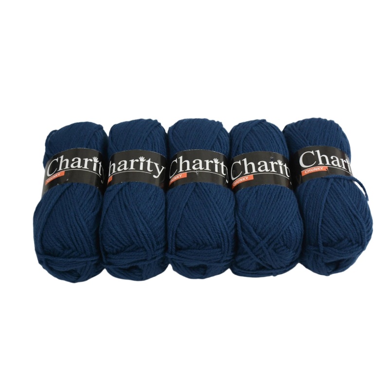 100G 5Pc Charity Chunky Indigo 1000000229615