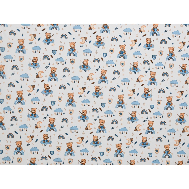 240cm Printed Cotton Curtaining CU1540-69 CU1540-69