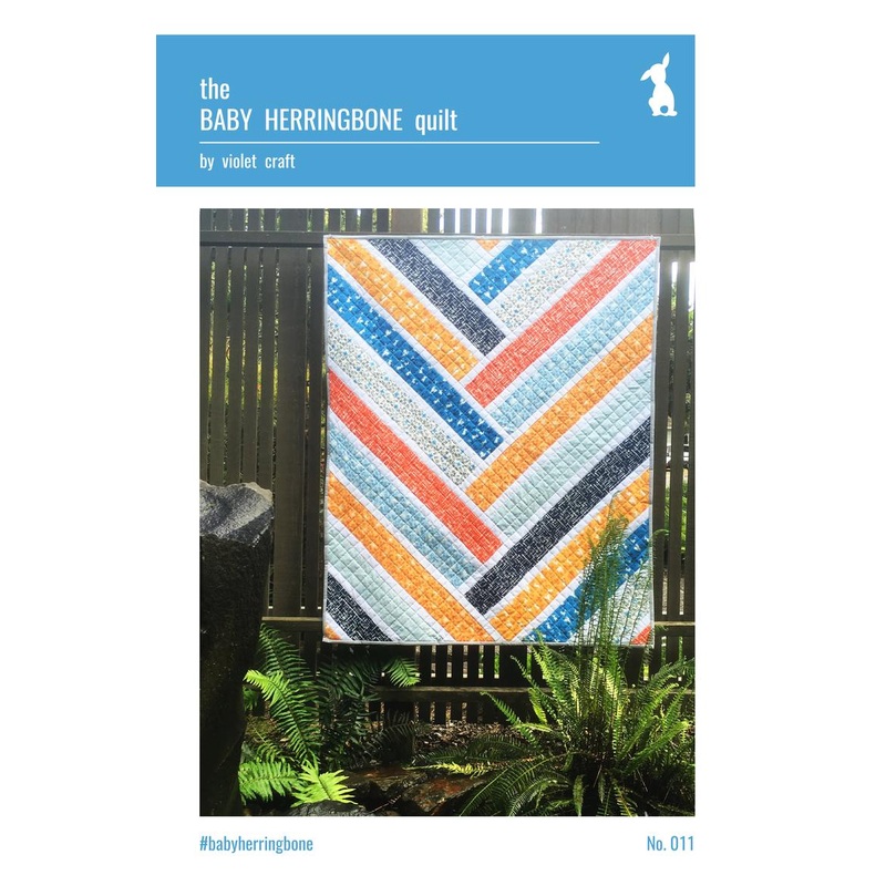 Baby Herringbone by Violet Craft